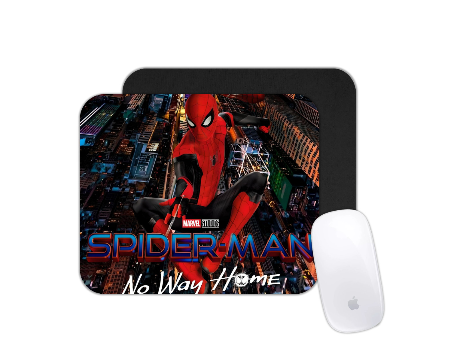 Spider-Man No Way Home Mouse Pad | Desk Mat Gift for Marvel Movie Fans