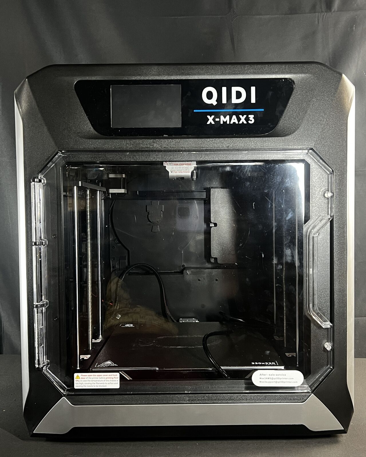 QIDI X-MAX 3 Industrial Grade FDM Large 3D Printer Only Used Read