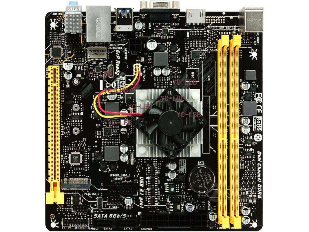 For BIOSTAR A10N-8800E motherboard 2*DDR4 32G VGA+HDMI mini-ITX Tested ok
