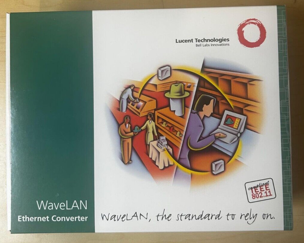 Lucent Technologies WaveLAN  WIFI / Ethernet Converter 802.11 Adapter