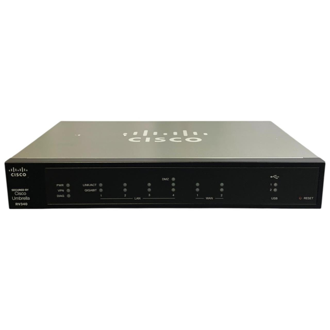 Cisco RV340-K9-NA Dual WAN Gigabit Router Tested | No Power Cord