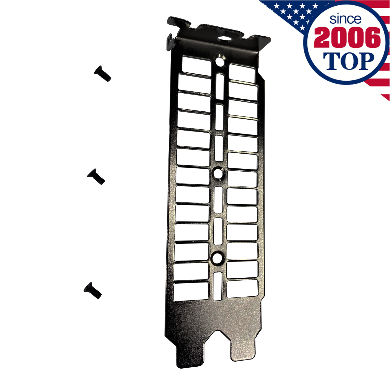 New Bracket for nVIDIA Tesla K20 K20X K40 K40C M40 K40C K40M K80 w/ 3x Screws