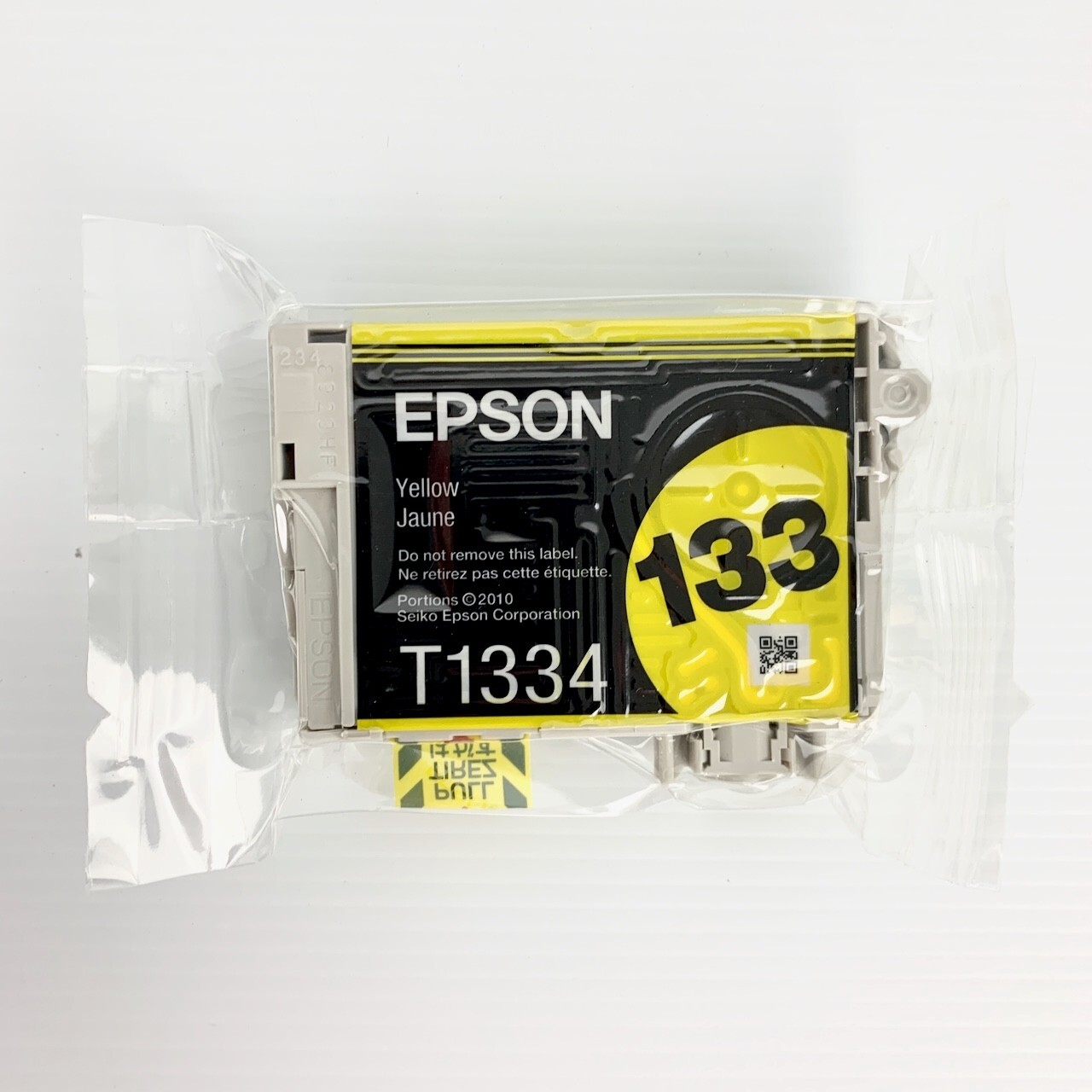 Genuine Epson 133 Ink Yellow Ink Cartridge T1334 Original Ink Open Box Free Post
