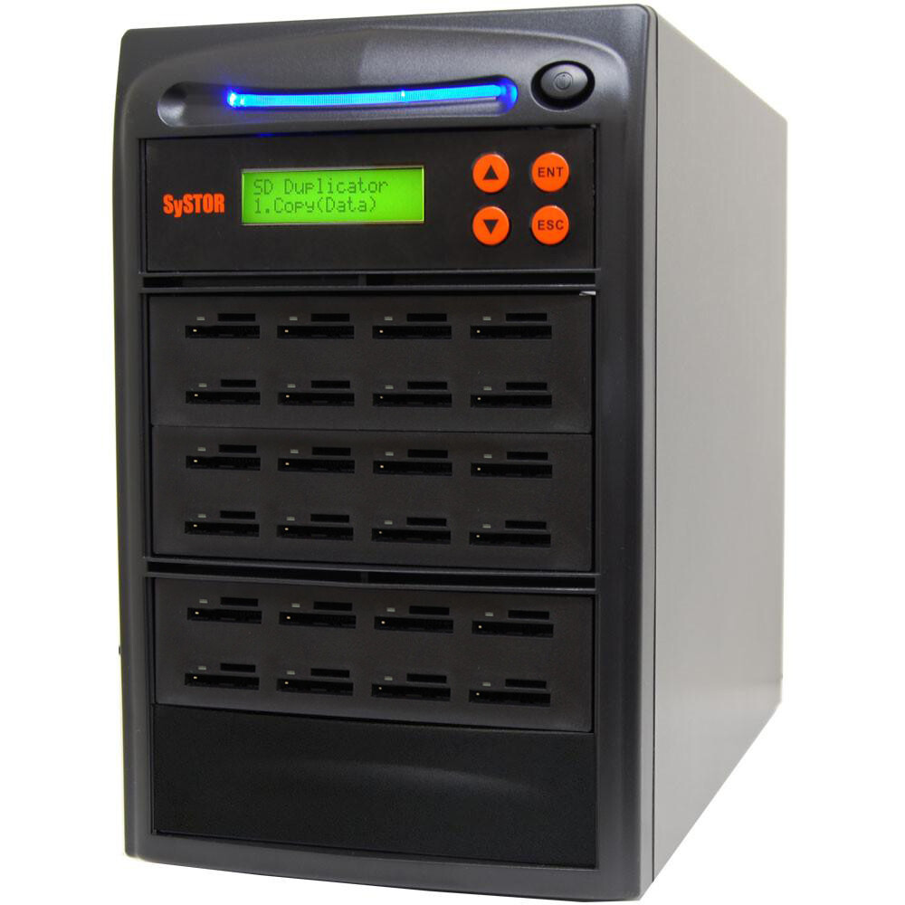 SySTOR 1-23 SD Card Duplicator Mini Micro Flash Memory Copier 2 YEAR WARRANTY