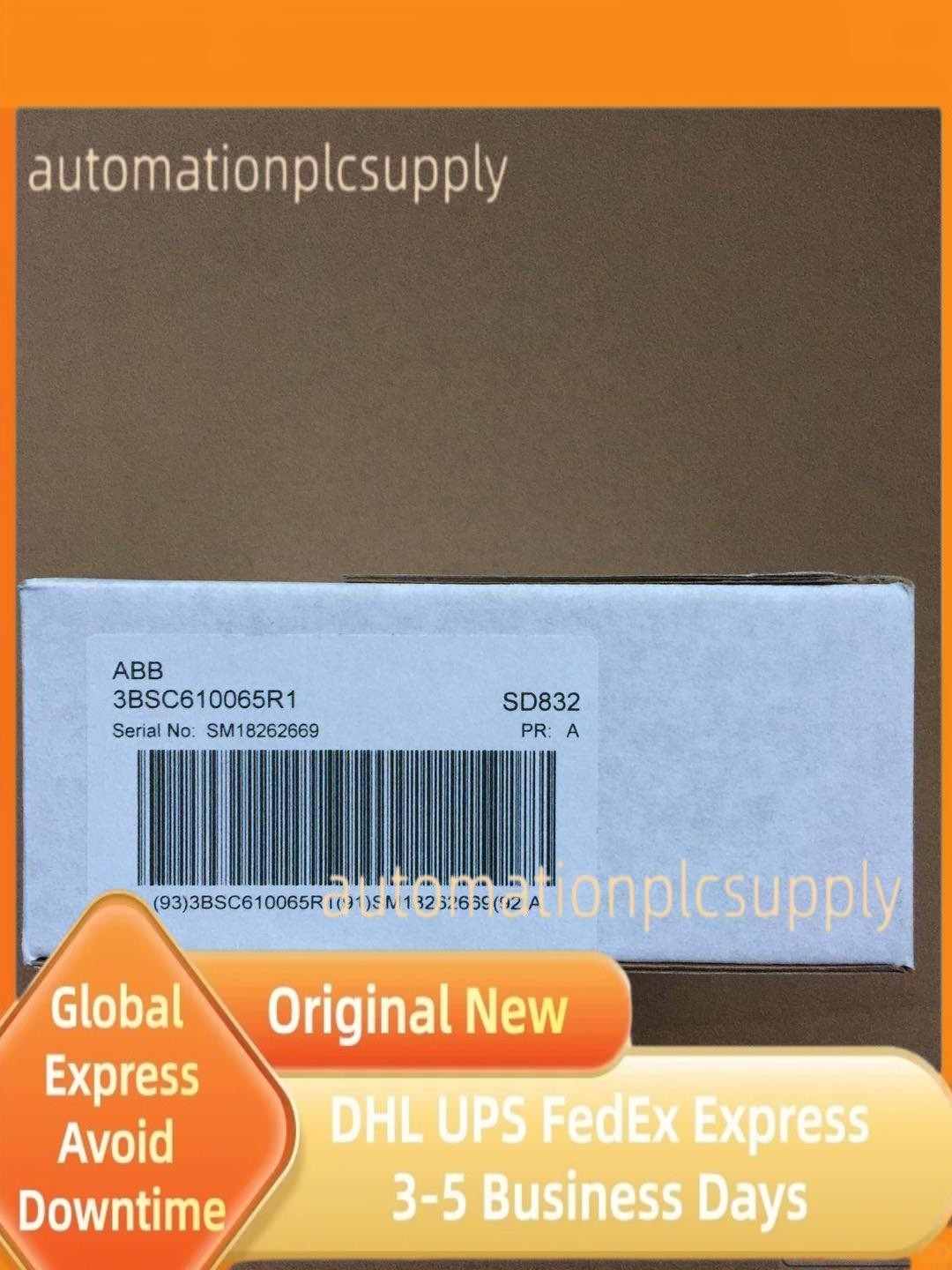 1PCS NEW 3BSC610065R1 (by DHL or Fedex) US Free TAX