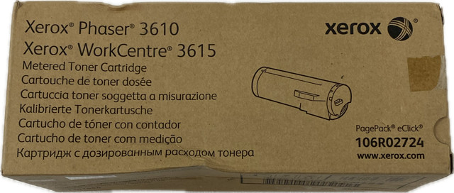 Genuine Xerox Phaser 3610 WC 3615 Black Toner 106R02731