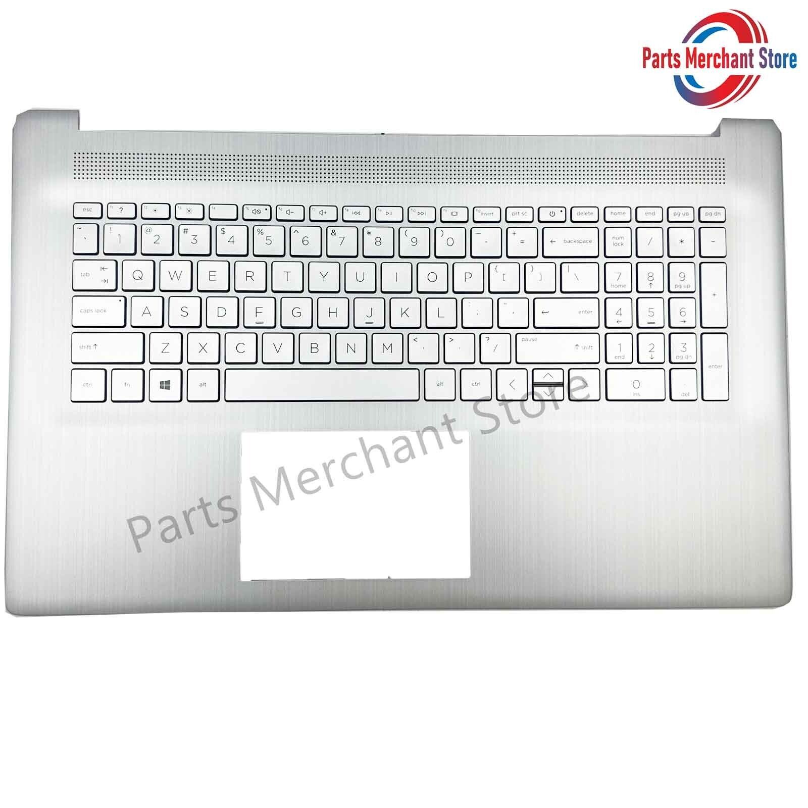 New HP 17-CP 17Z-CP 17T-CN 17-CN 17-CN0013DX Palmrest Keyboard No Backlit US