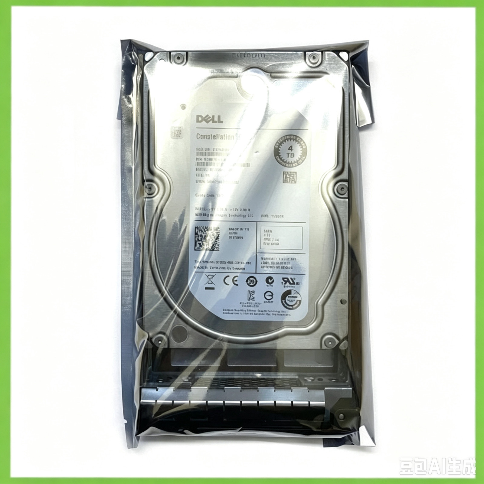 0THGNN Dell 4TB 7.2K 6Gb/s 64MB 3.5" SATA Hard Drive ST4000NM0033 THGNN WTray