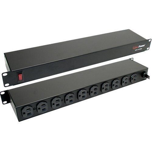 CyberPower CPS1215RM Single Phase 100 - 120 VAC 15A Basic PDU (CPS1215RM)