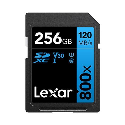 Lexar High-Performance 800x 256 GB SDXC UHS-I Class 10 (LSD0800256G-BNNNG)