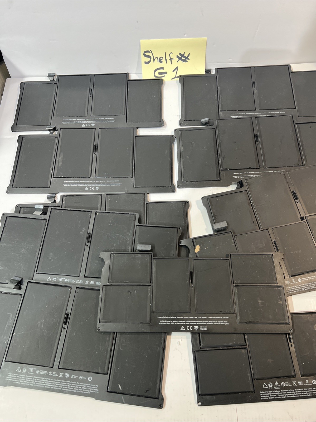 Lot Of 11 OEM Battery For Apple MacBook Air 13'' 6 A1405 3 A1496  2 A1495 A1406