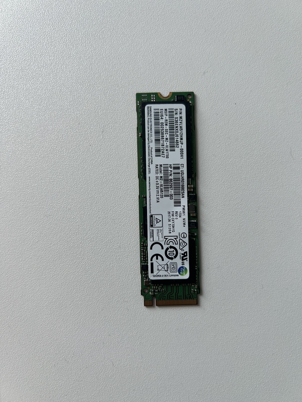 Samsung 512GB,Internal (MZVLB512HBJQ000H1) Solid State Drive