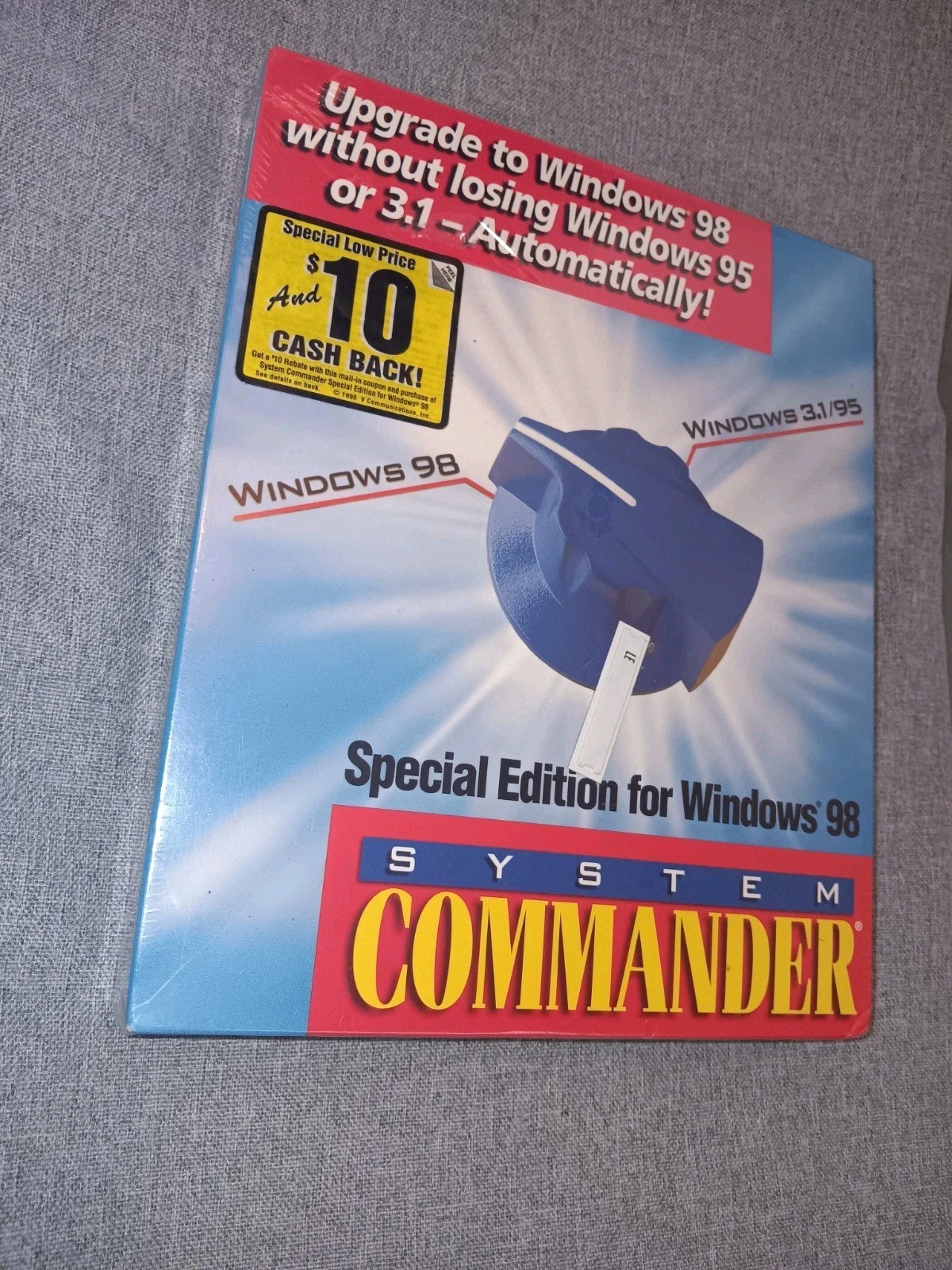 RZ SYSTEM COMMANDER SPECIAL EDITION FOR WINDOWS 98  NEW SEALED