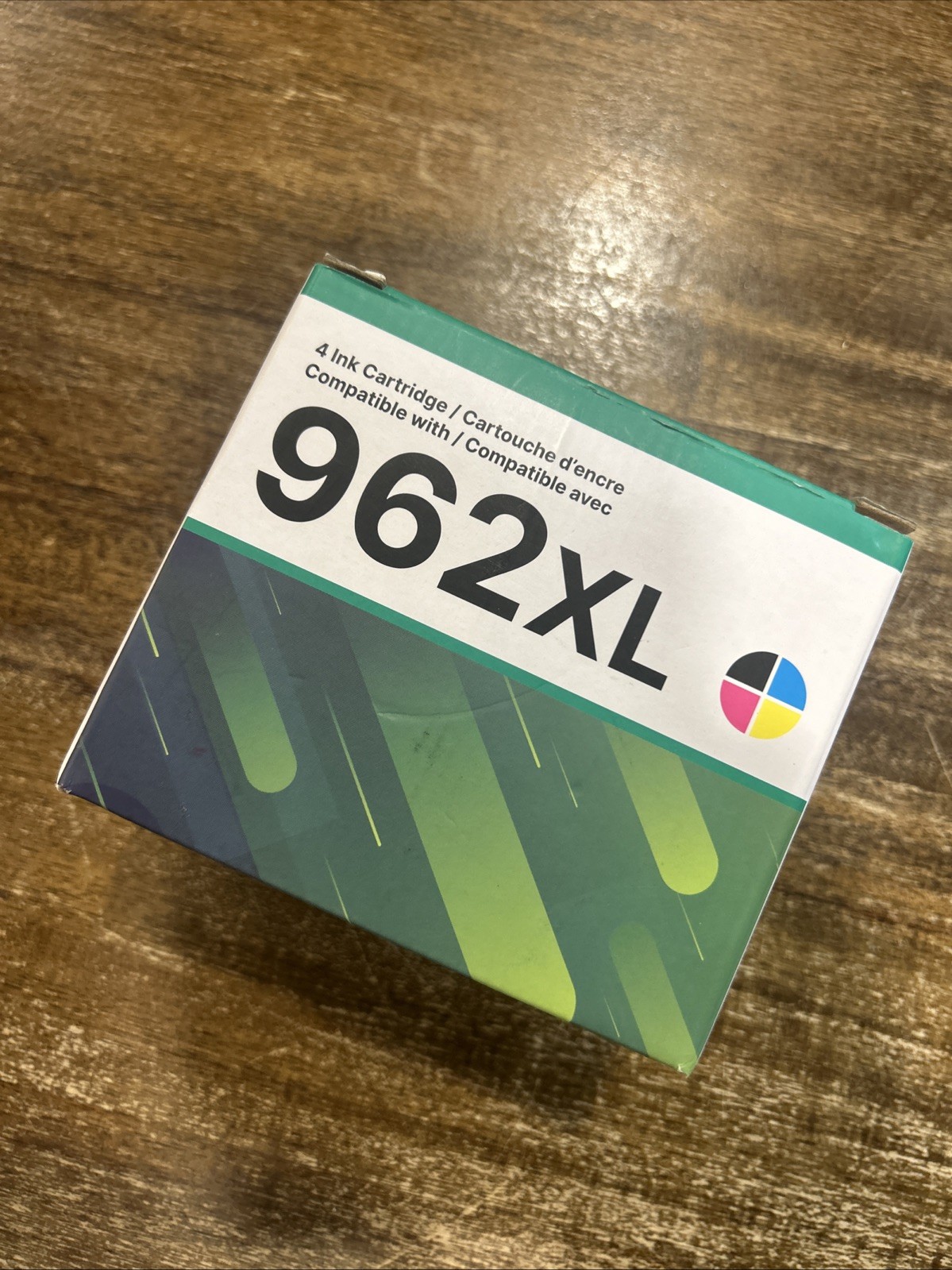 962XL Printer Ink 4-Pack Black/Multi-Color