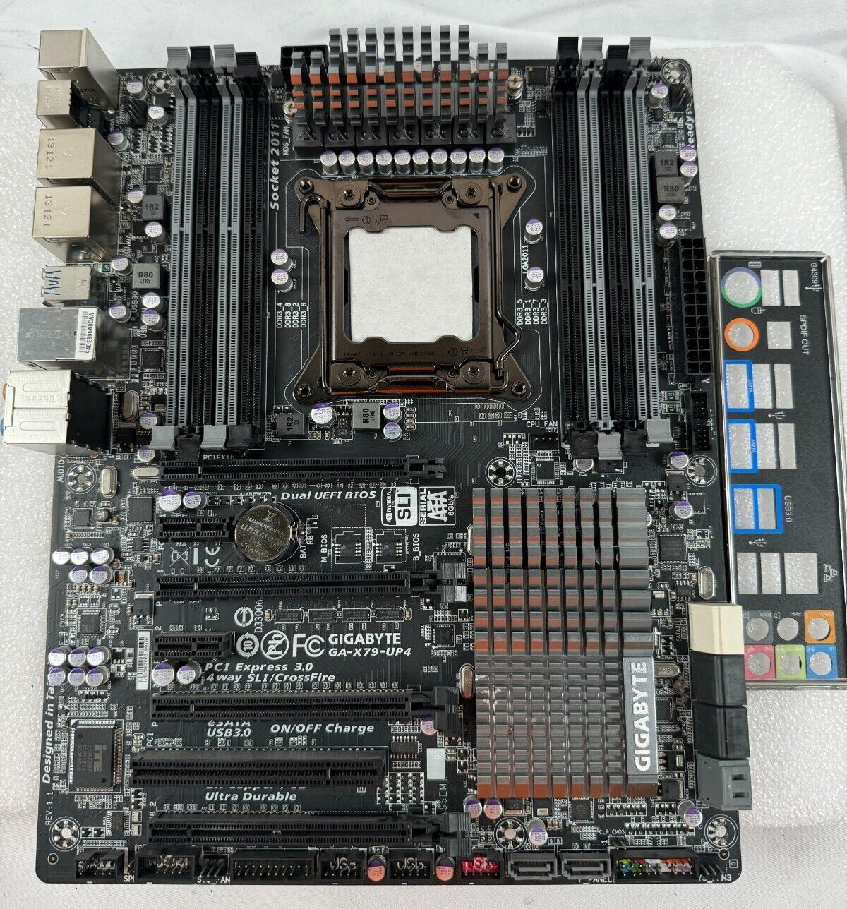 GIGABYTE GA-X79-UP4 Intel X79 DDR3 LGA 2011 ATX Motherboard; Tested