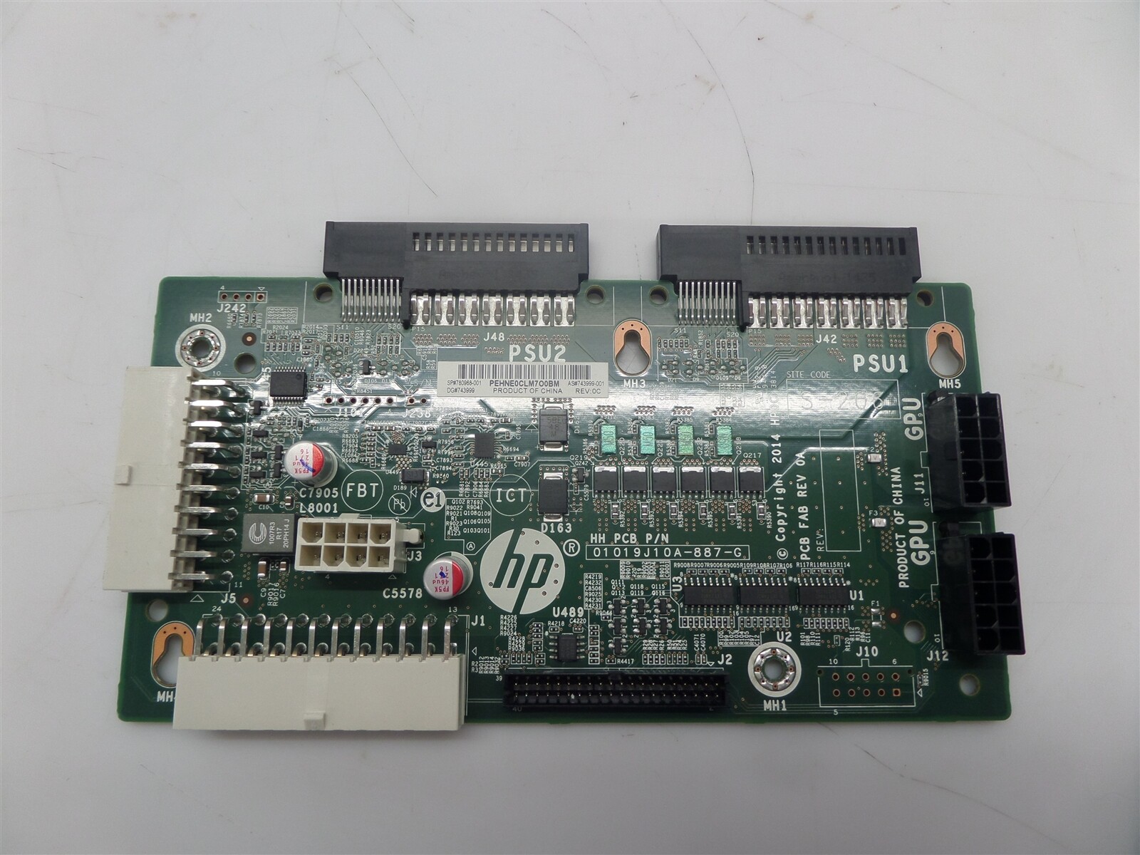 HP 780968-001 G9 Power Backplane Board