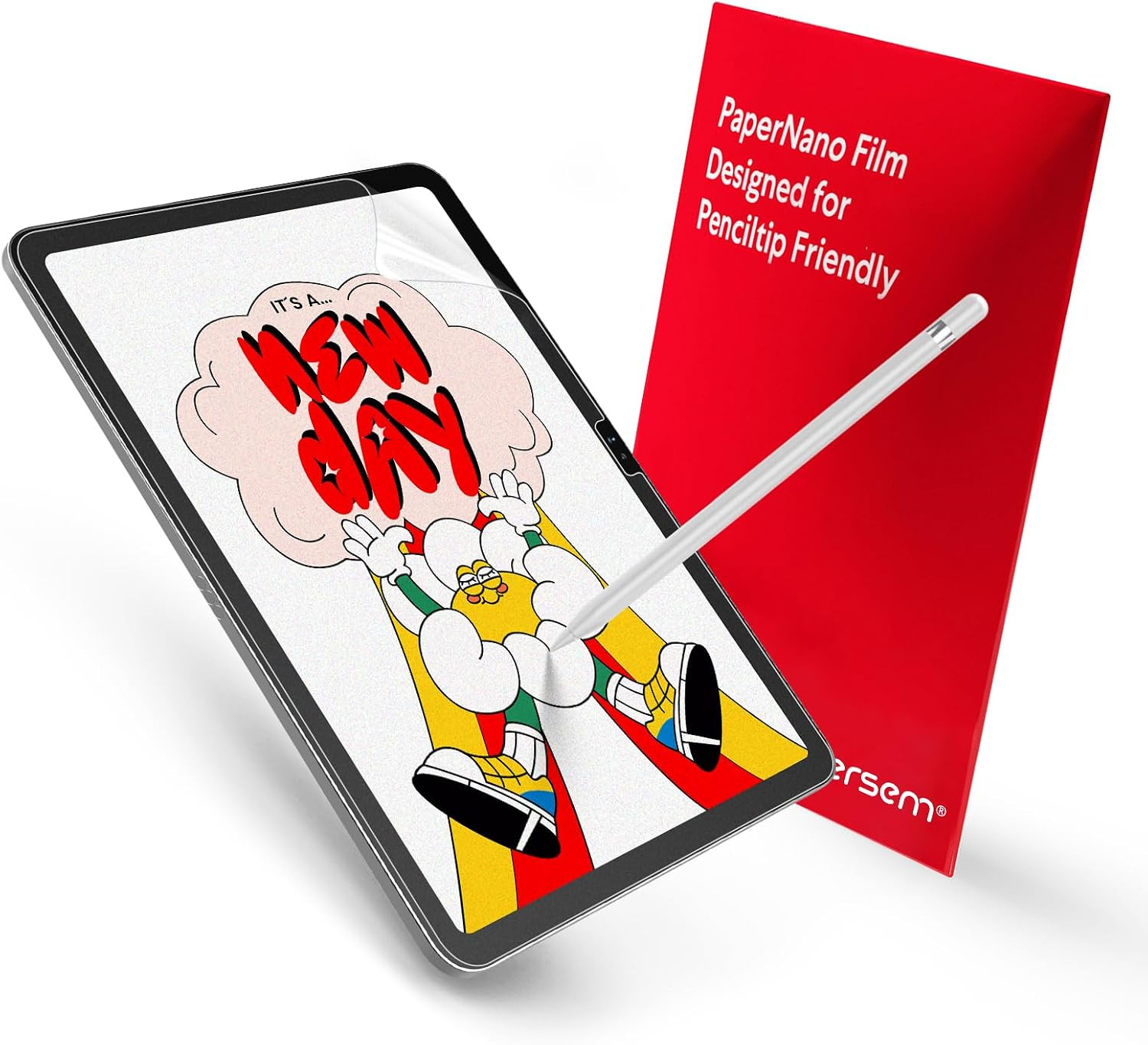Bersem 2 Pack Paperfeel Screen Protector for Ipad A16 11/10Th & Air 11 Inch