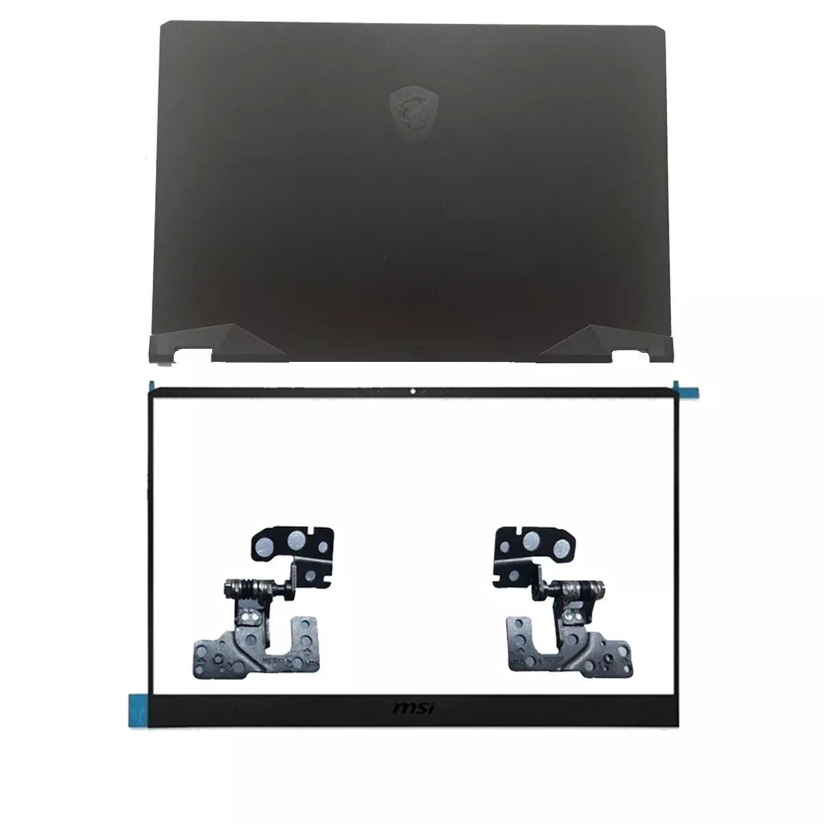 Black Back Cover Bezel Hinges For MSI GE66 Vector GP66 MS-1541 MS-1542 1543 Top
