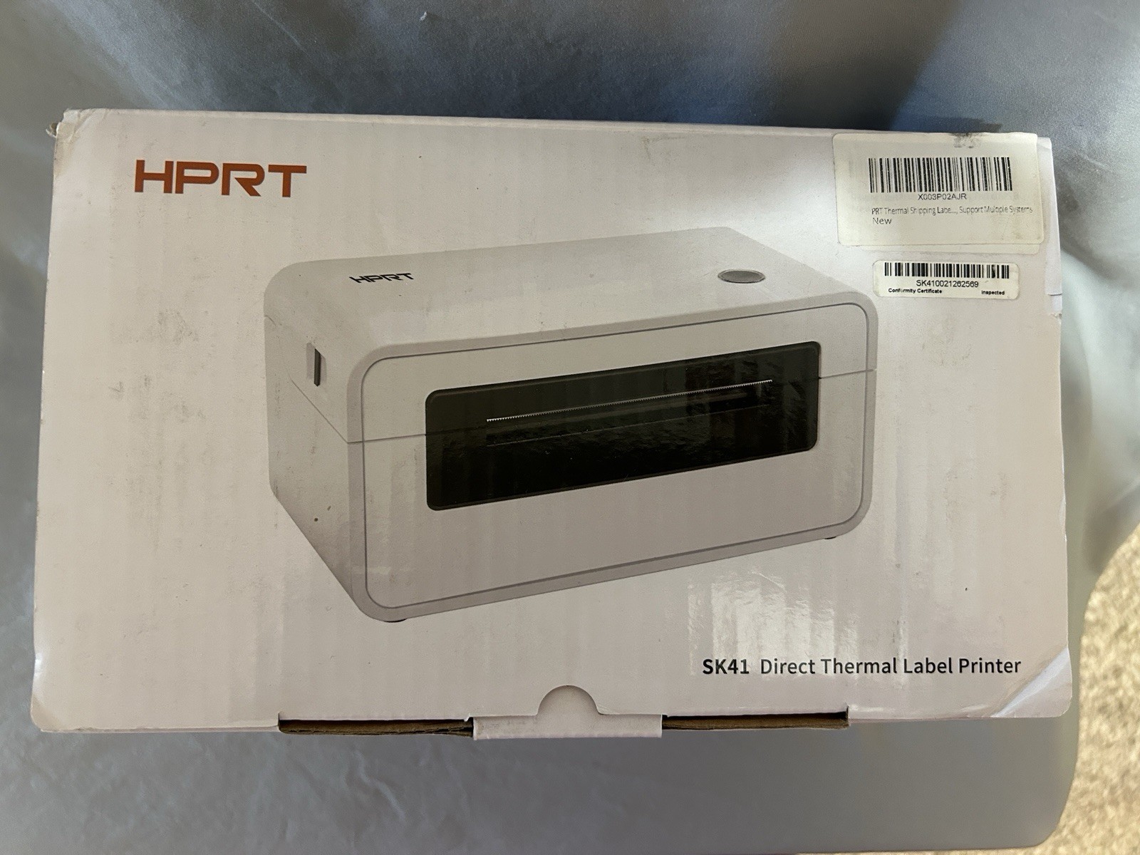 New HPRT Model SK41 Direct Thermal Label Printer High-Speed 4x6
