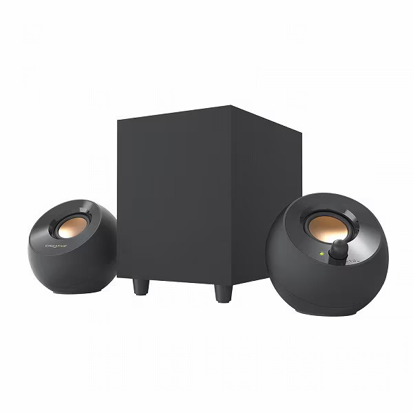 CREATIVE Pebble Plus 2.1 USB-Powered Desktop Speakers SP-PBLP-BK