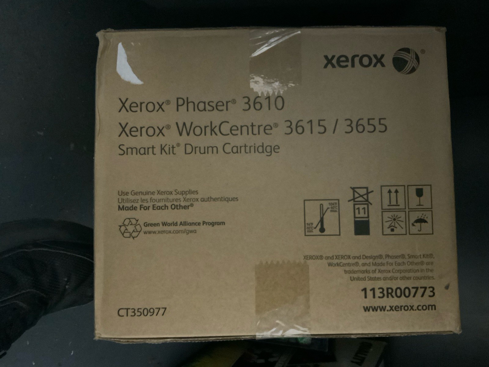 Genuine Xerox Phaser 3610 WC 3615 Black Toner 106R02731