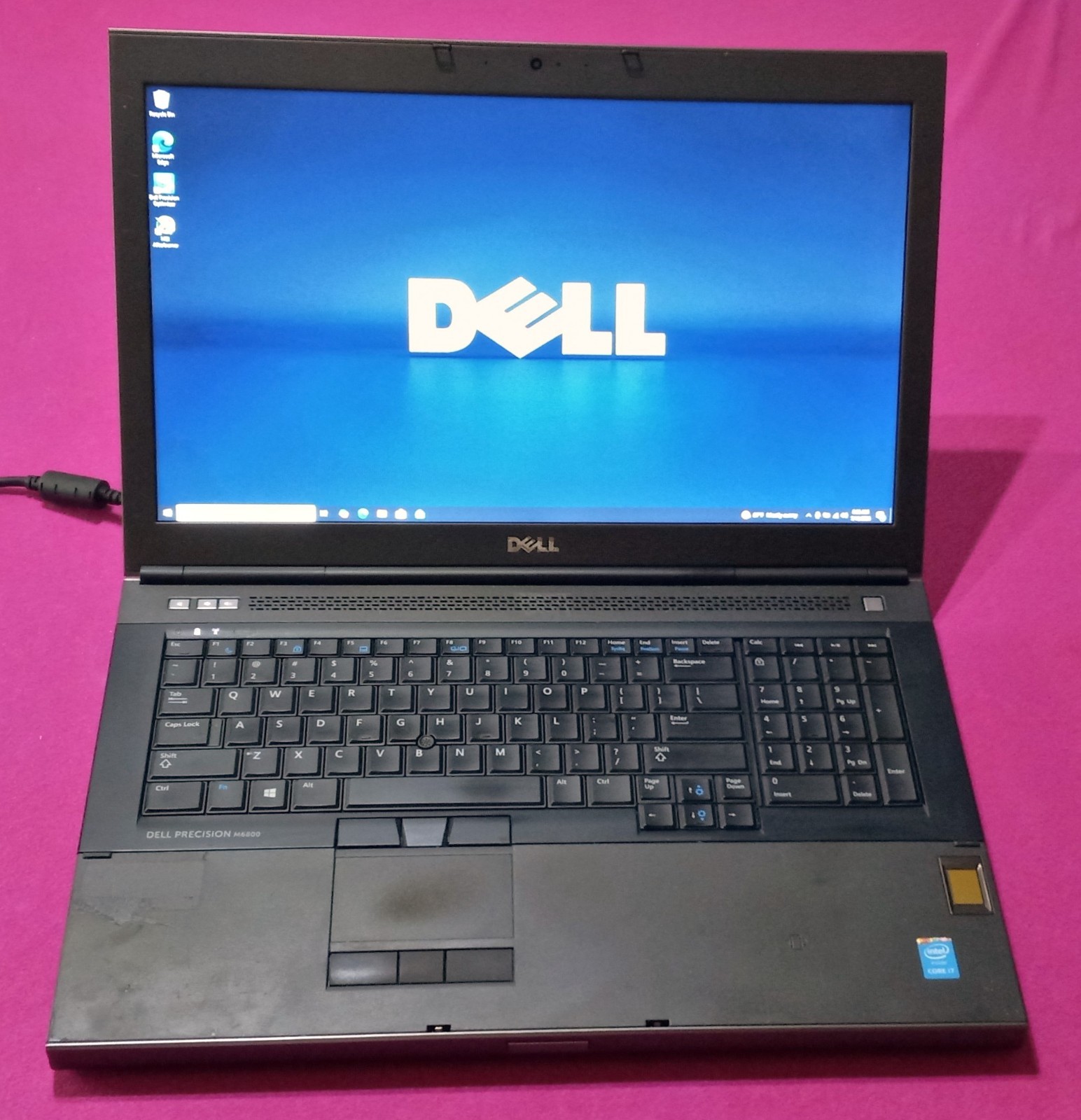 Dell Precision M6800 laptop I7-4810mq 2.8-3.8Ghz 24GB 512GB NVIDIA "P5000" AX200