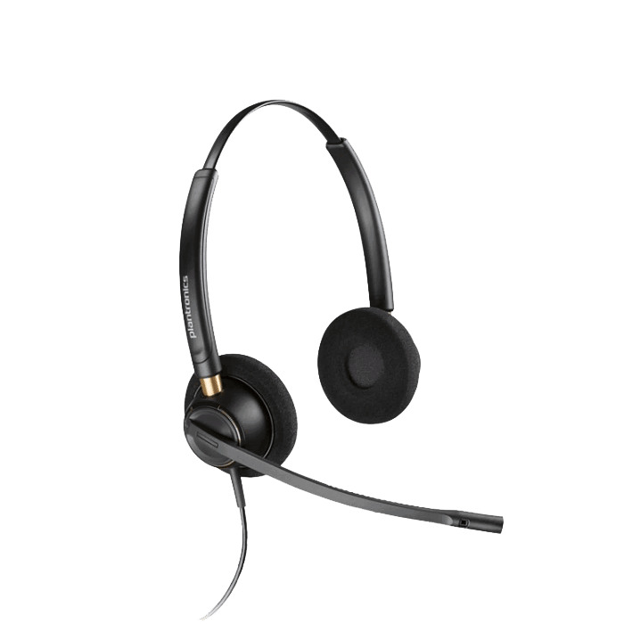 Plantronics EncorePro HW520 Black Headband Headset (202816-01)