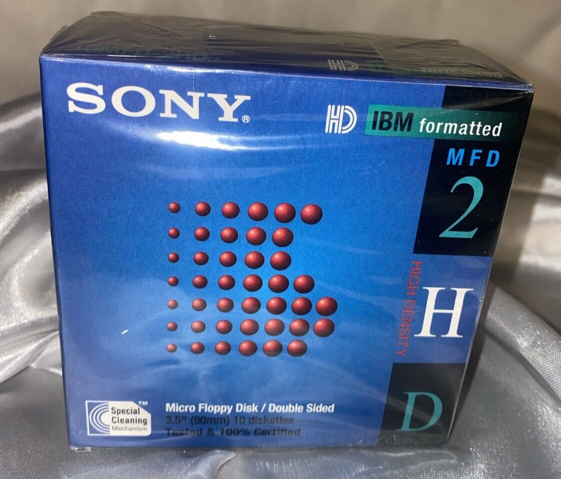 10 Pack SONY 2HD 3.5\