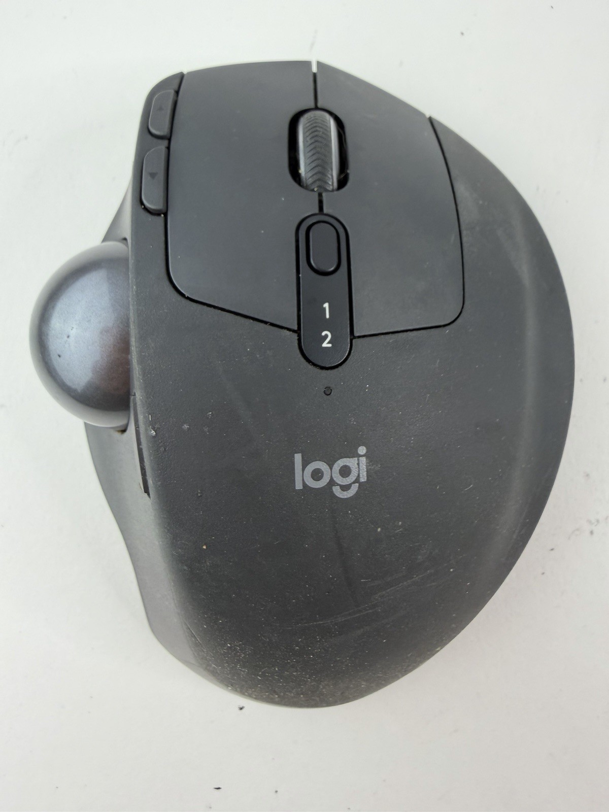 Logitech MX Ergo Mouse M-R0065 No Unifying Dongle and No Bottom Plate Included