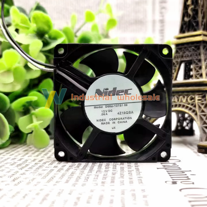 1PC new NIDEC D05U-12TS1 5013 50X50X13MM 12VDC 0.06AMP 2-PIN Quiet Cooling Fan