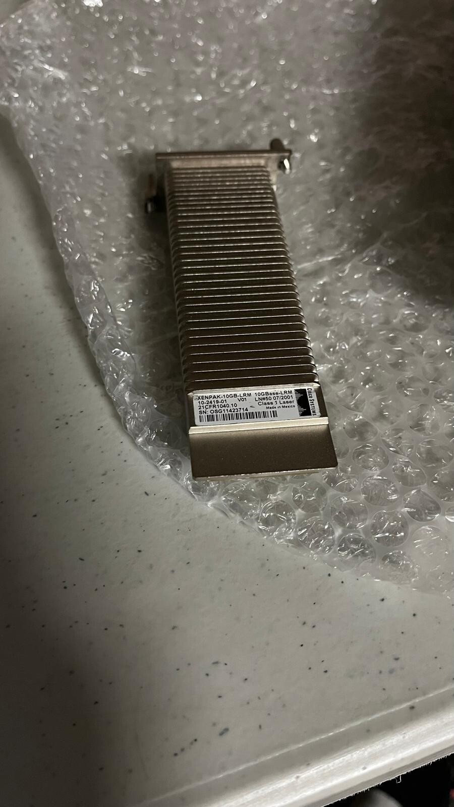 New Cisco XENPAK-10GB-LRM 10-2419-01 10G 220m 1310nm Optical Transceiver