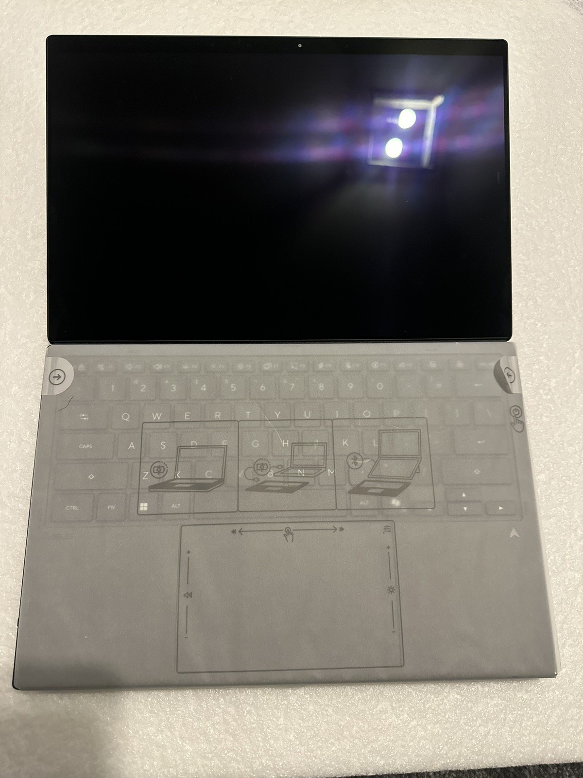 Asus Zenbook Duo 14 Gray QHD+ TOUCH 2.1 GHz Ultra 9 386H 32GB 1TB SSD