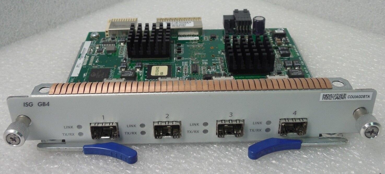 Juniper NS-ISG-TX4 I/O Mod 4-port mini GBIC-TX ISG1000 90 Day Hardware Warranty 