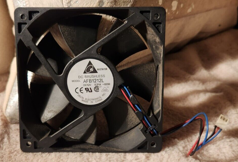 Delta AFB1212L 3-Wire 120MM Cooling Fan