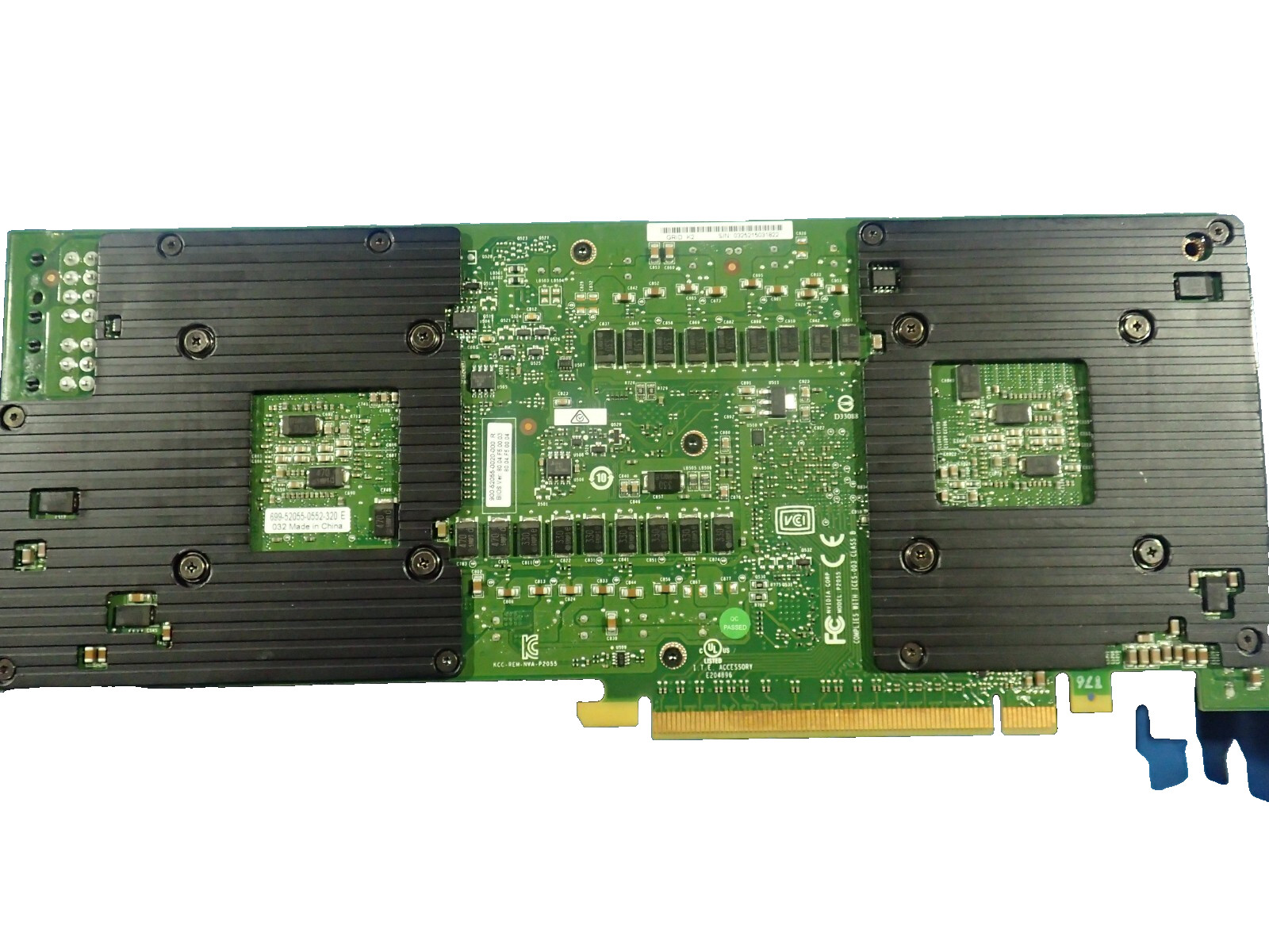 NVIDIA 699-52055-0552-320 GRID K2 8GB GDDR5 Enterprise Server Graphics Card