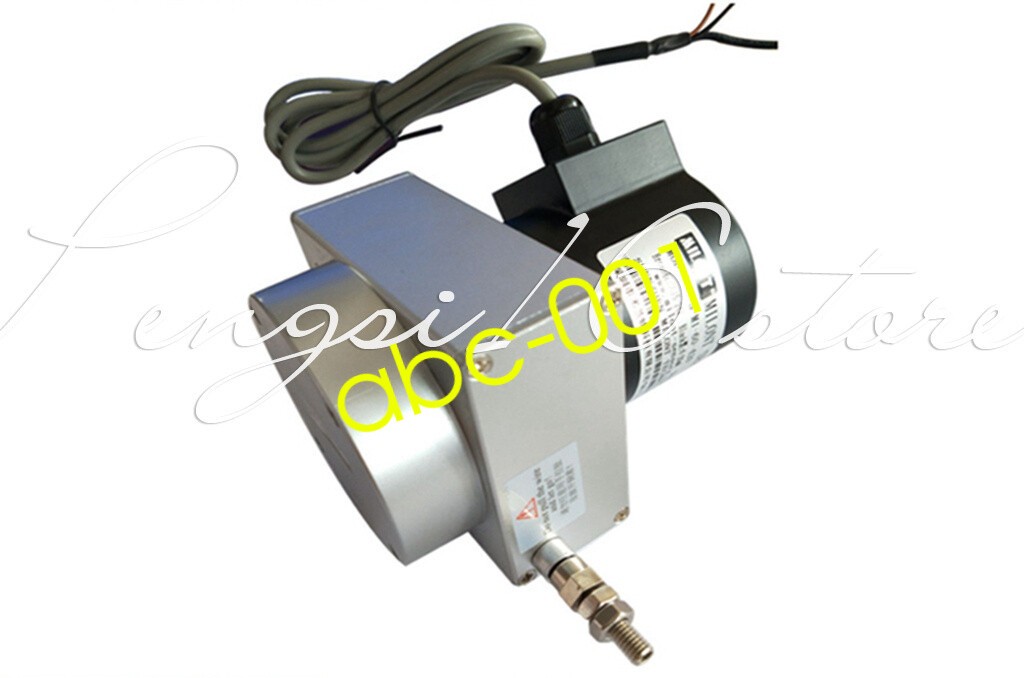 1x Pull rope displacement sensor HPS-M1-20-420 5V4-20ma pull rope encoder