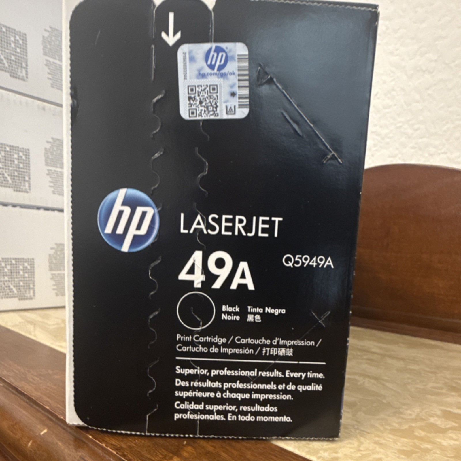 HP 49A Q5949A Genuine Black LaserJet Toner for 1160 1320 3390 3392