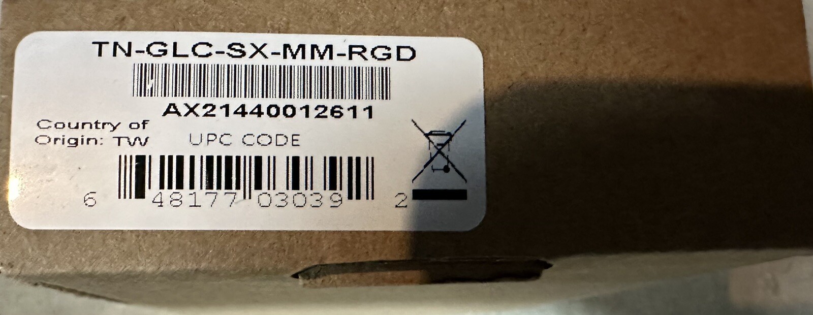 Transition Networks TN-GLC-SX-MM-RGD SFP 850nm GBIC Module