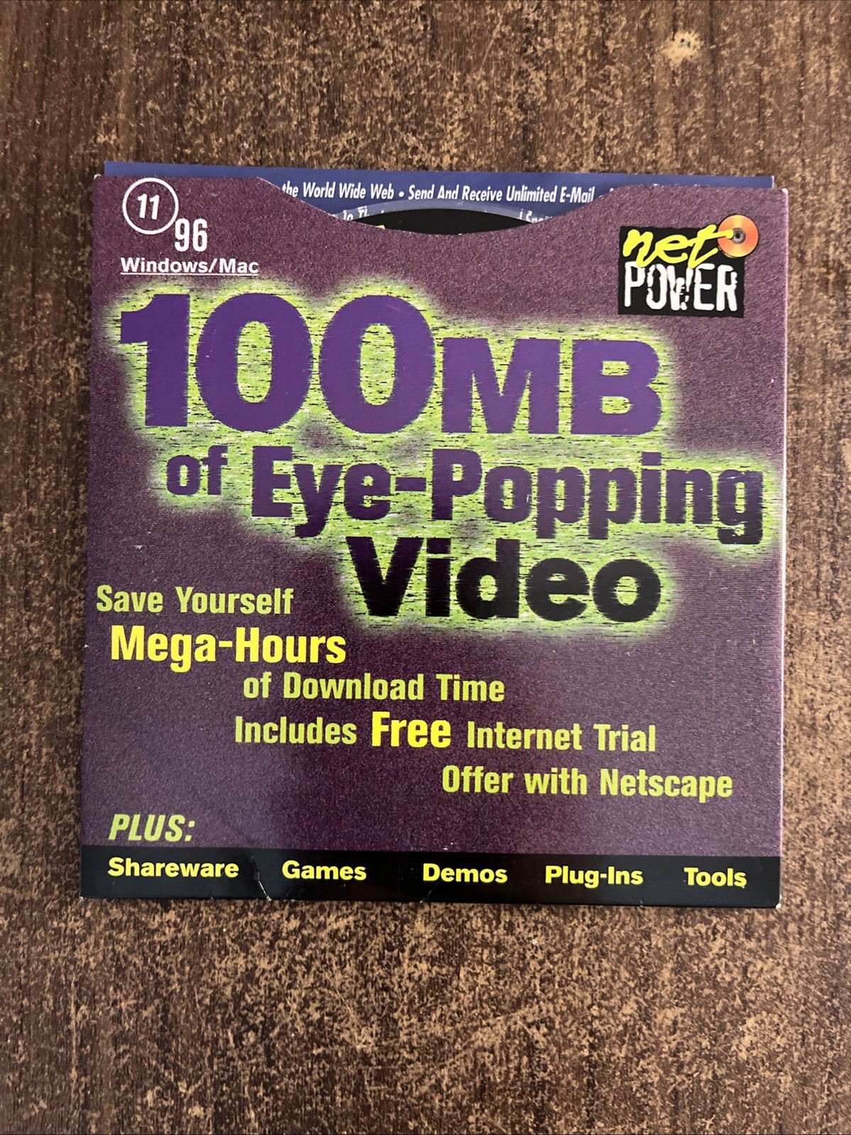 Waves, CD 1999, Director, Eye Pooping Video Discs / Macintosh Computer Software