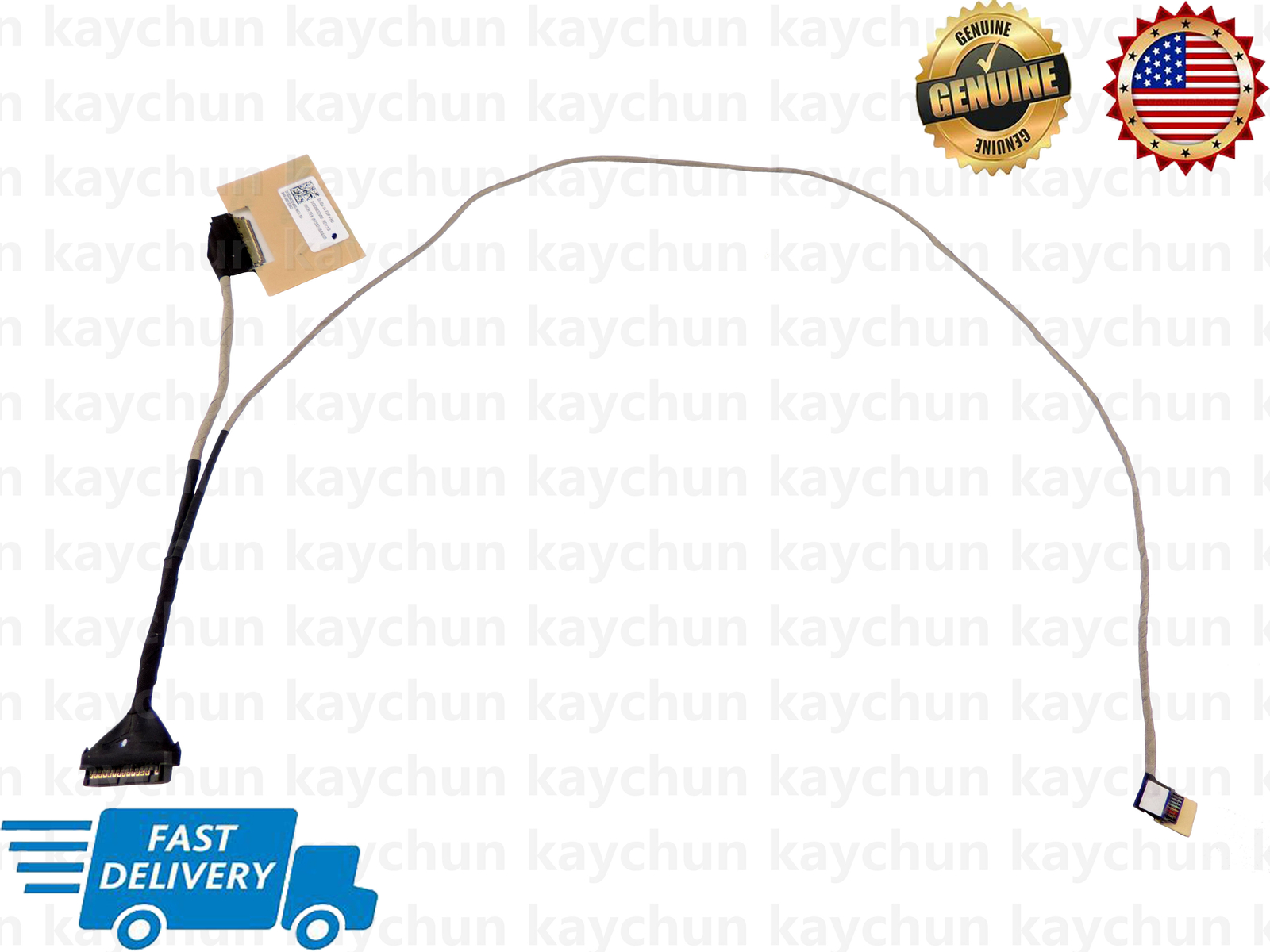 Original DC020032V00 LVDS LCD LED Video Display Screen Cable FHD 30pin EDP