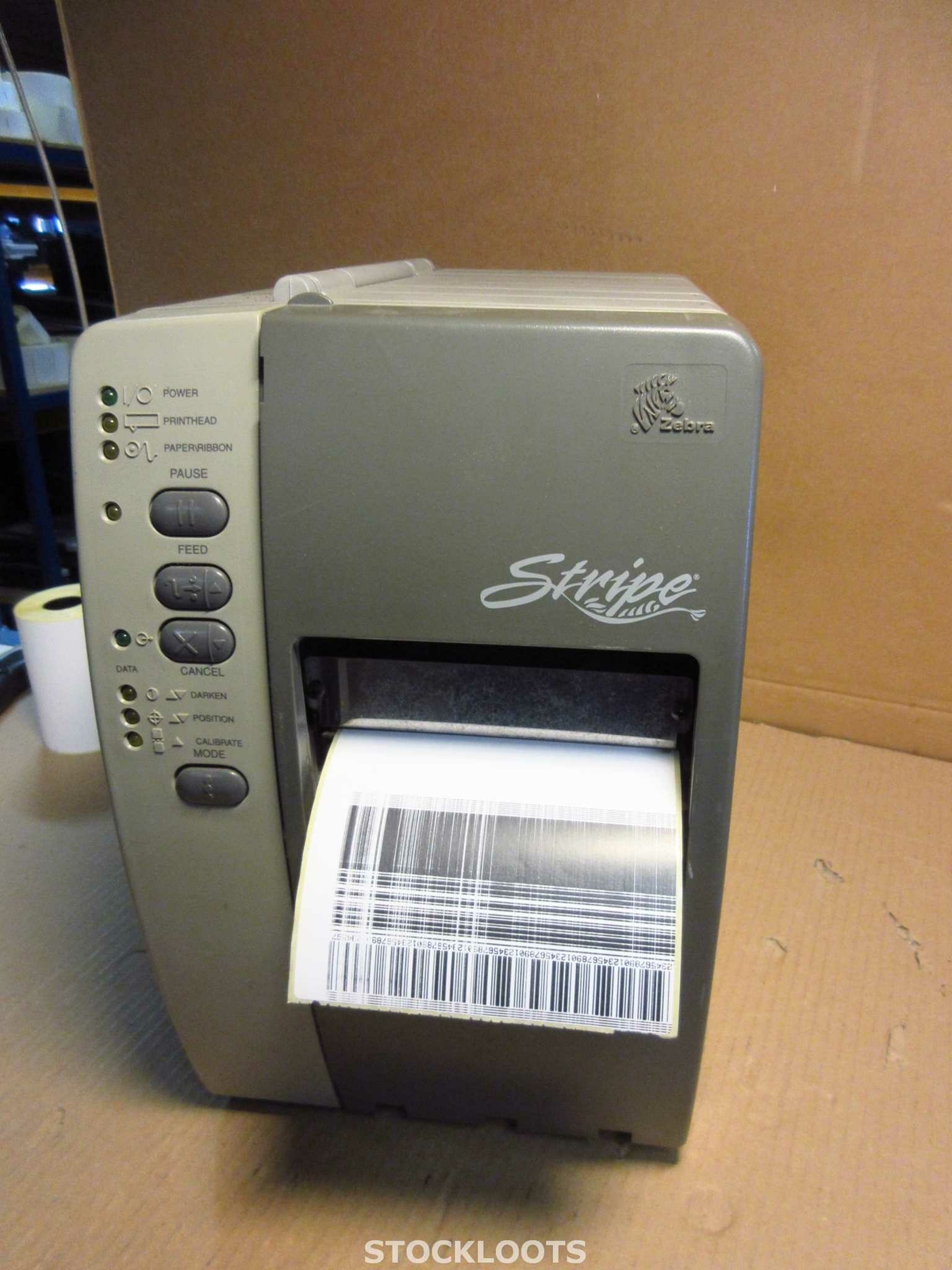 Zebra Stripe 600 Parallel Serial 4" Thermal Label Printer LINES S600-204-00000 