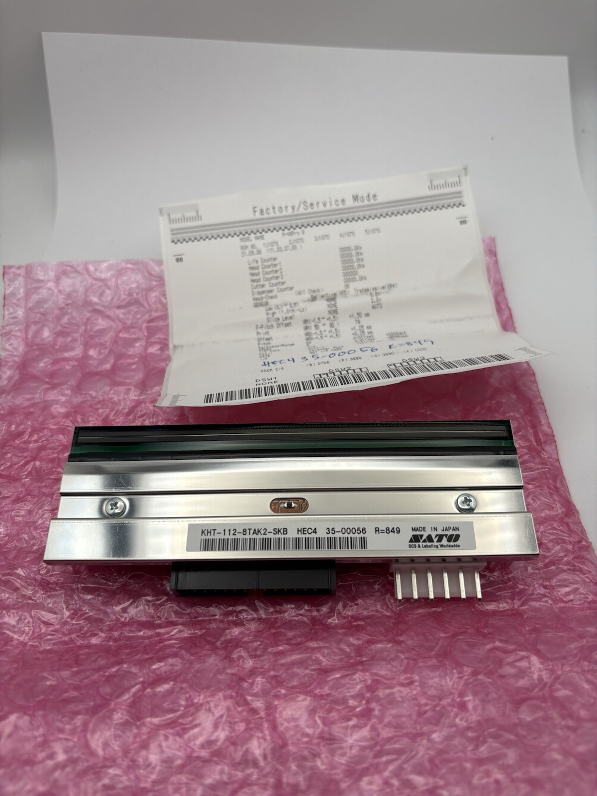 ORIGINAL OEM SATO KHT-112-8TAK2-SKB 203DPI Printhead NEW M-48PRO 8 WWM845800