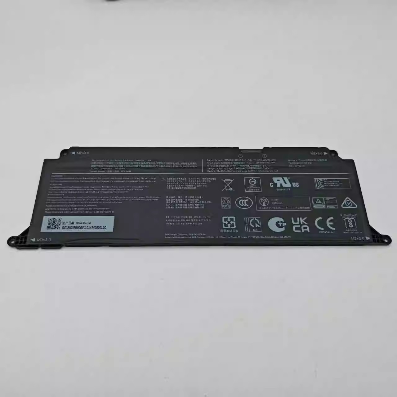 11.55V 45.63Wh New Genuine BTY-M4B OEM Battery for MSI Laptop 3ICP5/78/66