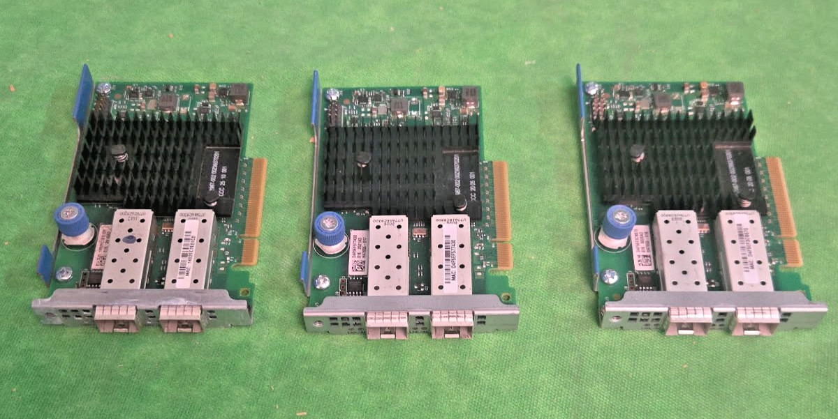 HP 562FLR-SFP+ Dual 10Gb/s SFP Gen10 Adapter 789004-001 790317-001 LOT OF 3 PCS