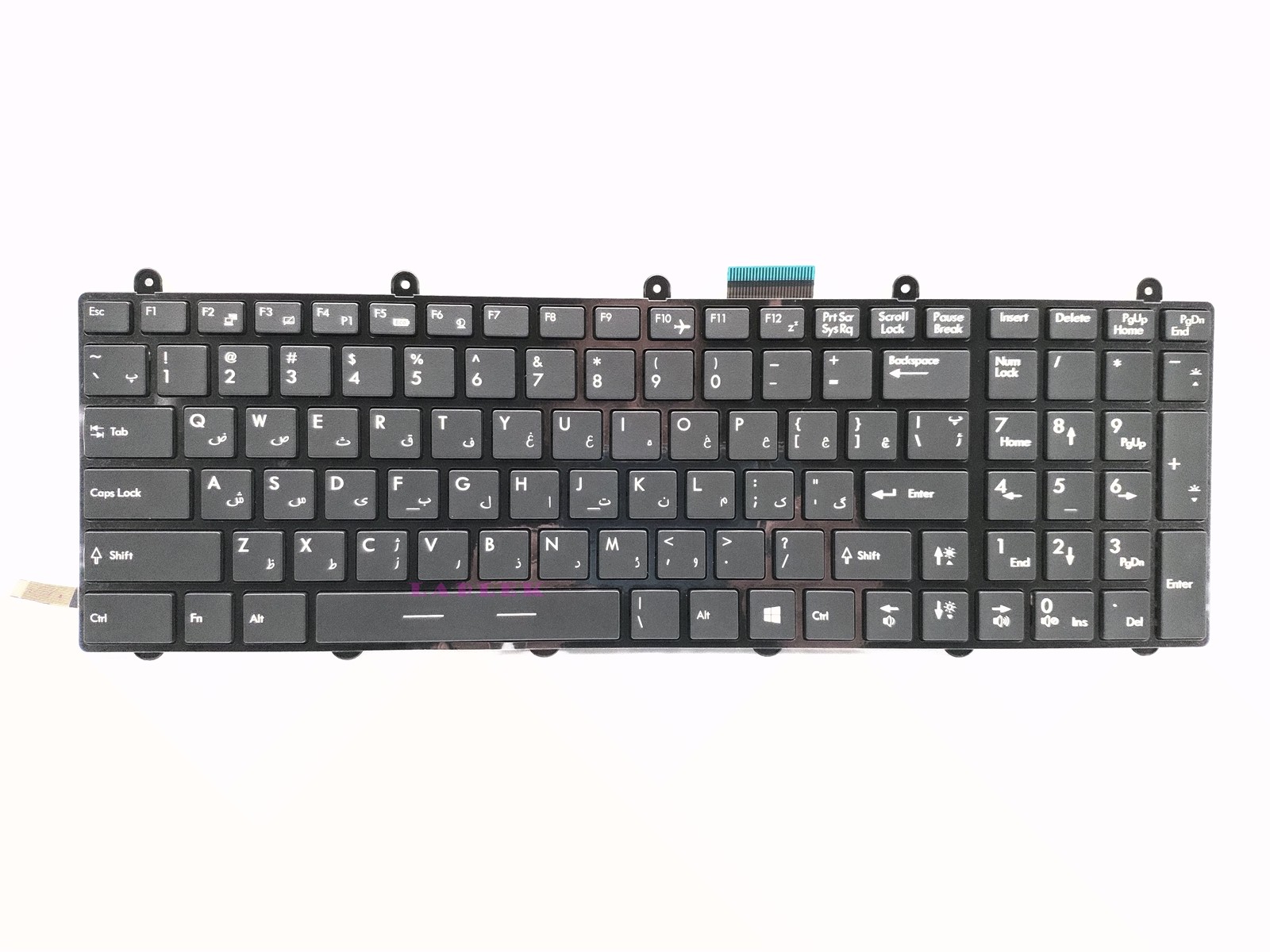 US-Farsi backlit keyboard for MSI GE70 2PE/GE70 2PC/GE70 2QE/GE70 2QD Apache/Pro