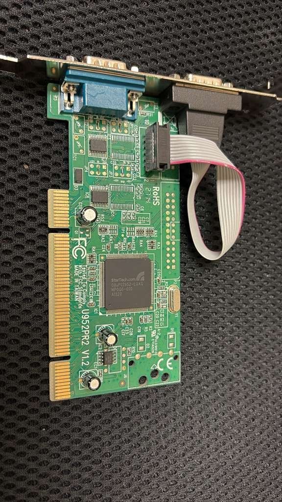 STARTECH PCI2S950DV  2-PORT PCI SERIAL ADAPTER CARD