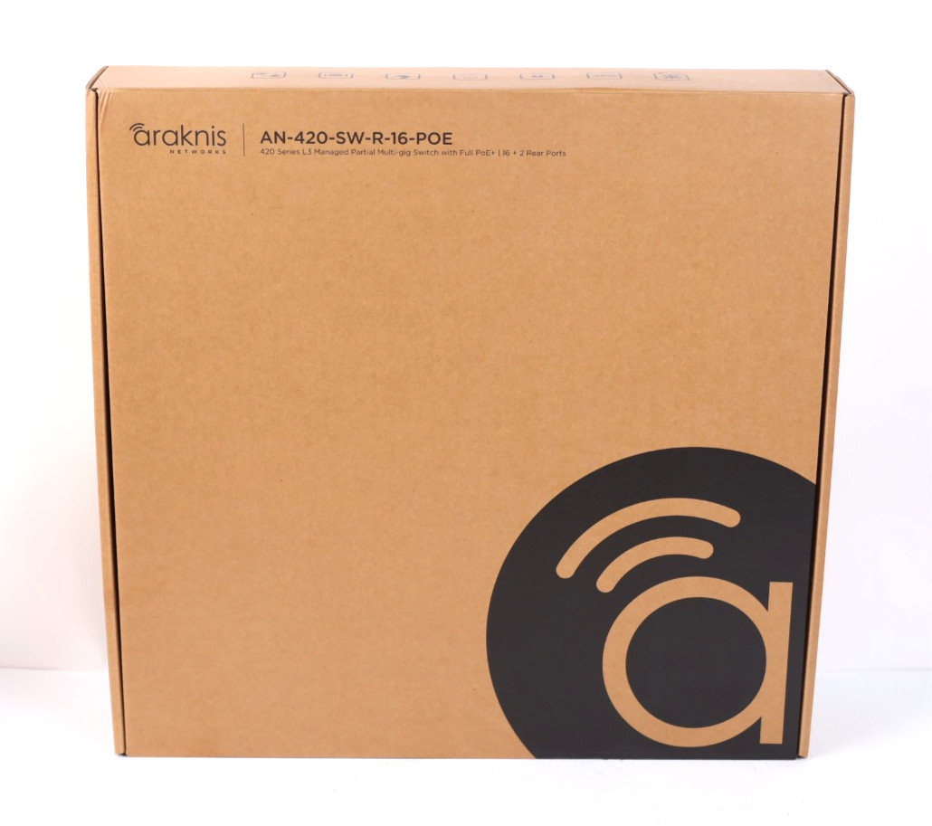 Araknis 420 Networks 16 Port L3 Multi-Gig Switch W PoE+ AN-420-SW-R-16-POE w927
