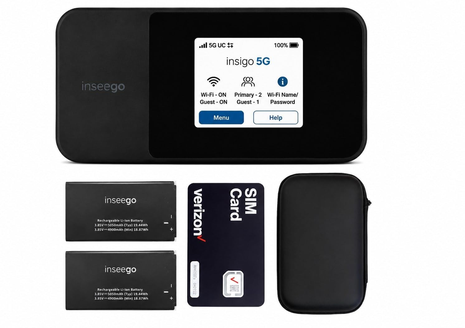 Verizon Unlocked Inseego MiFi X Pro 5G UW 5,9 × 2,8 × 0.7  inches, Budget