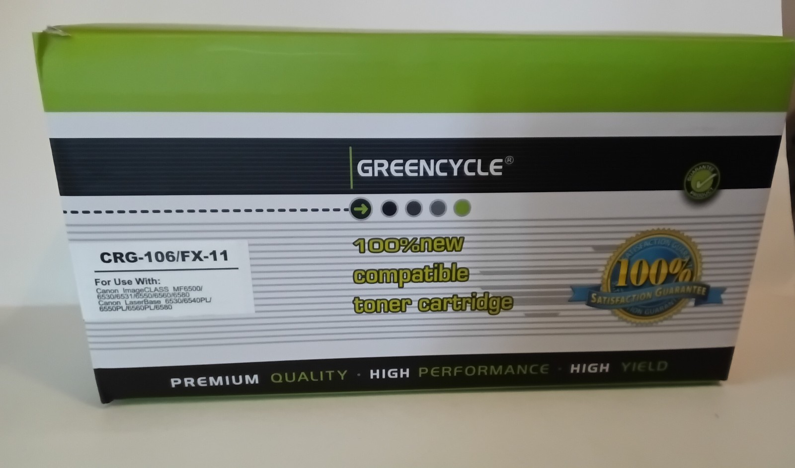 1PK GREENCYCLE CRG 106 Toner Cartridge for Canon C106 imageClass MF6500 MF6530