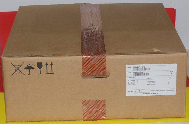 NEW Brocade Foundry FGS624P-STK FastIron 2xCX4 10GB Stacking Ports NEW 10xAvail
